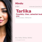 Tarlika Name Meaning and Details