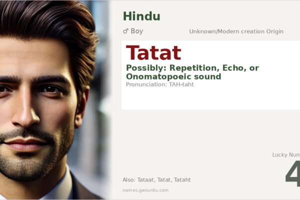 Tatat Name Meaning — Origin, Gender & Details (2025)