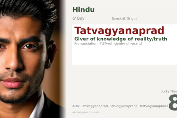 Tatvagyanaprad Meaning — Sanskrit Origin, Boy Name & Details (2025)