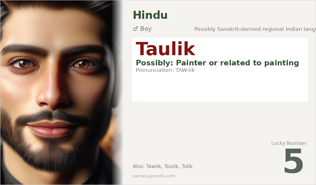 Taulik Name Meaning and Details