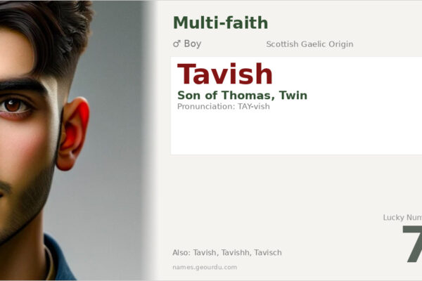 Tavish Name Meaning — Scottish Origin, Boy Name & Details (2025)