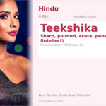 Teekshika Name Meaning and Details