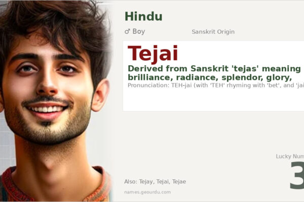 Tejai Name Meaning — Sanskrit Origin, Boy Name & Spiritual Significance (2025)