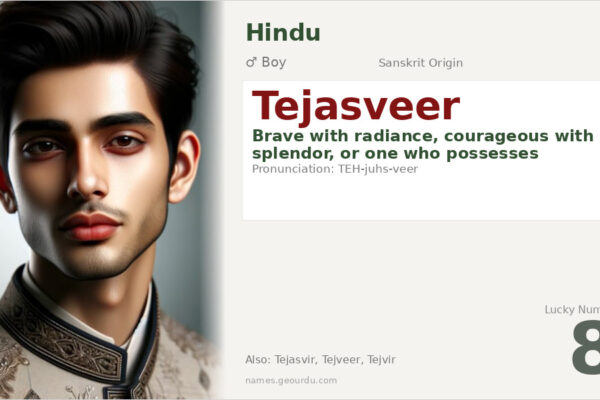 Tejasveer Name Meaning — Sanskrit Origin, Boy Name & Details (2025)
