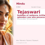Tejaswari Name Meaning and Details
