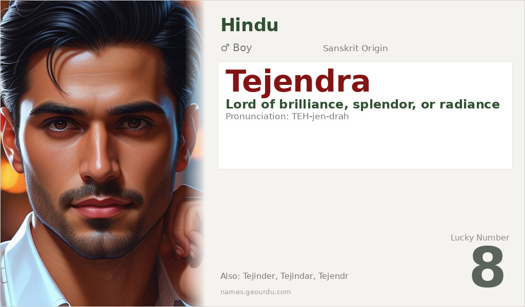 Tejendra Name Meaning and Details