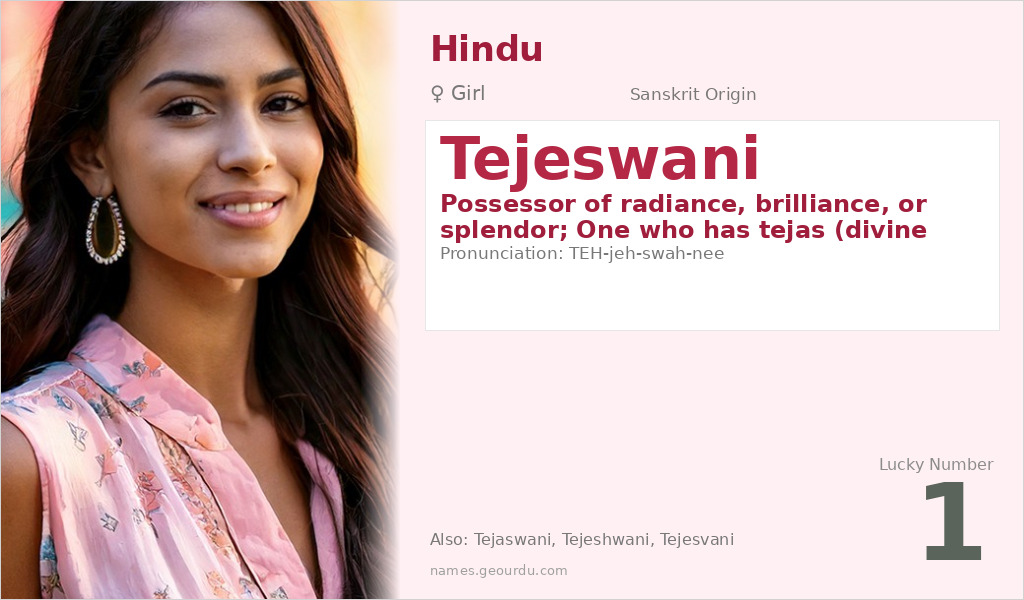 Tejeswani Name Meaning and Details