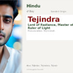Tejindra Name Meaning and Details