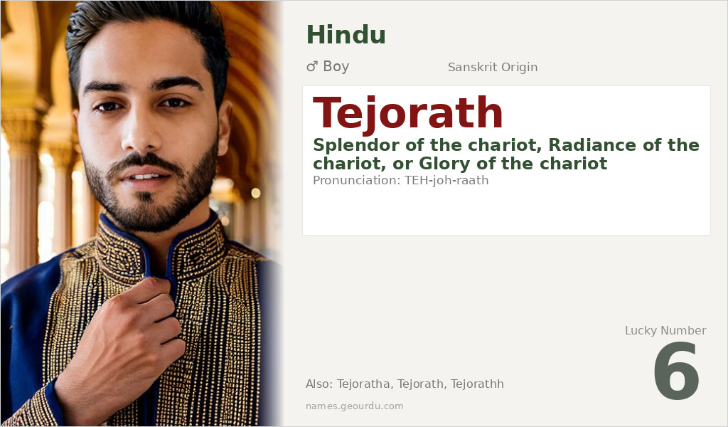 Tejorath Name Meaning and Details