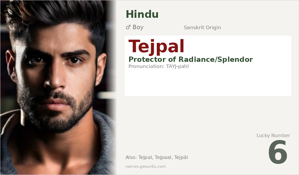 Tejpal Name Meaning and Details