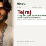 Tejraj Name Meaning and Details