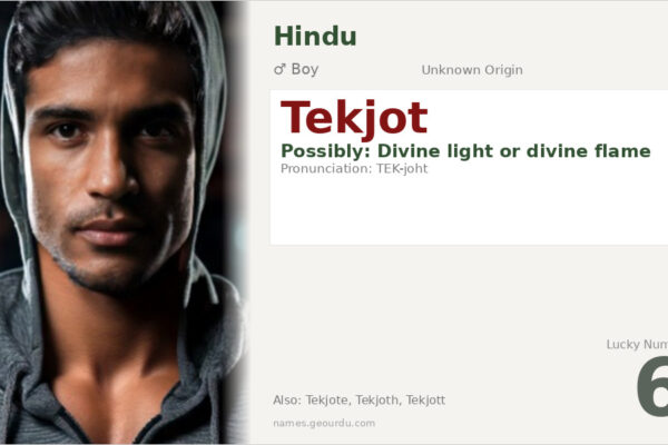Tekjot Name Meaning — Origin, Gender & Details (2025)