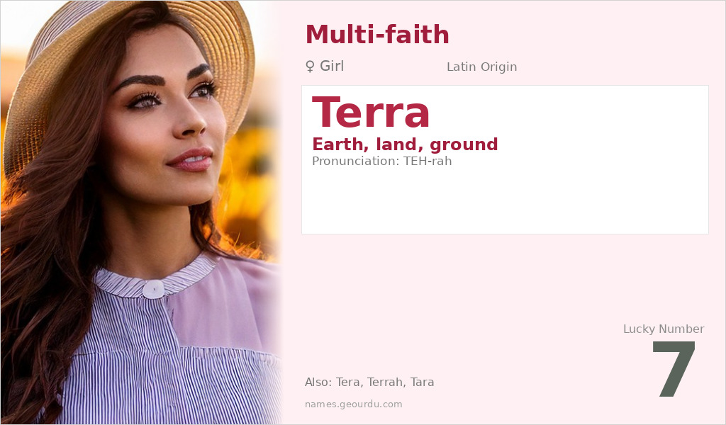 Terra Name Meaning and Details