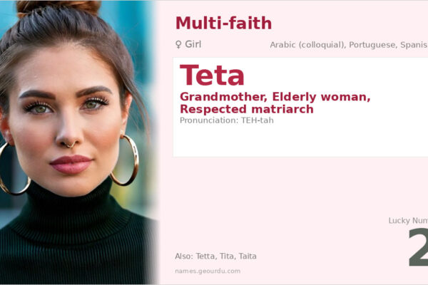Teta Name Meaning — Origin, Gender & Details (2025)