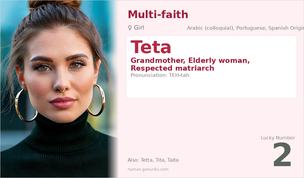 Teta Name Meaning and Details