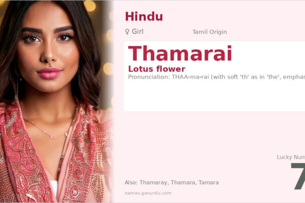 Thamarai Name Meaning — Tamil Origin, Girl Hindu Name & Details (2025)