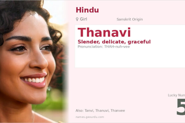 Thanavi Name Meaning — Sanskrit Origin, Girl Name & Details (2025)