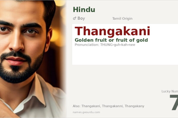 Thangakani Meaning — Tamil Origin, Boy Name & Details (2025)