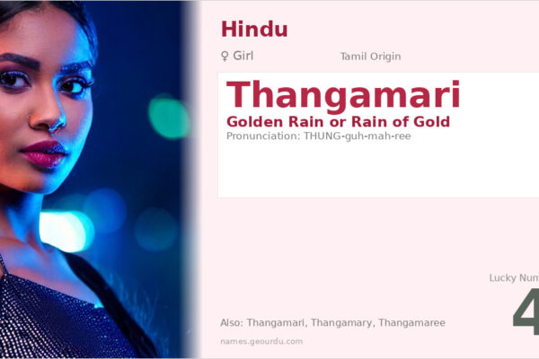 Thangamari Name Meaning — Tamil Origin, Girl & Details (2025)