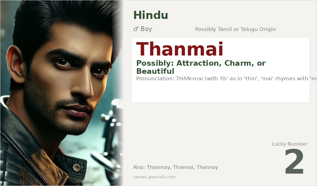 Thanmai Name Meaning and Details
