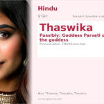 Thaswika Name Meaning and Details