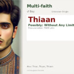 Thiaan Name Meaning and Details
