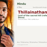 Thillainathan Name Meaning and Details