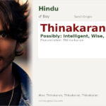 Thinakaran Name Meaning and Details