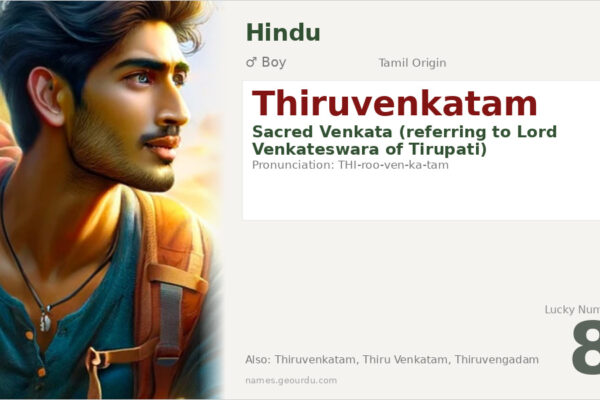 Thiruvenkatam Meaning — Tamil Origin, Boy Name & Lord Venkateswara (2025)
