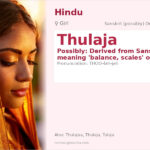 Thulaja Name Meaning and Details