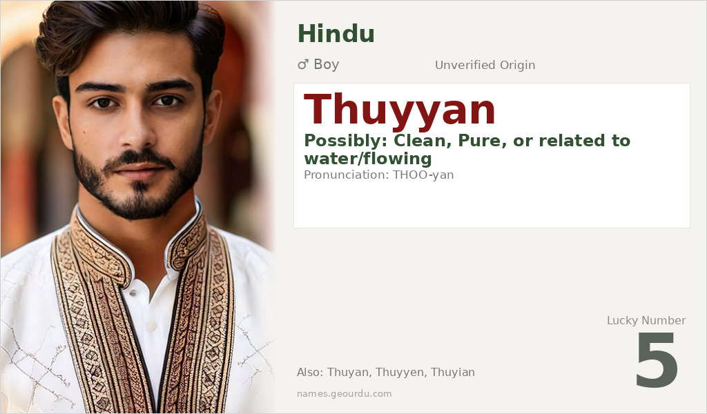 Thuyyan Name Meaning and Details