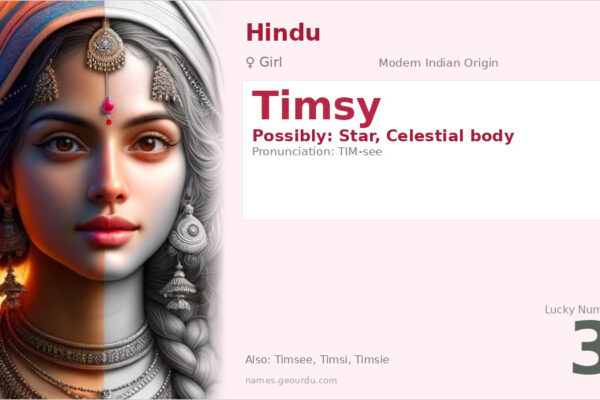 Timsy Name Meaning — Origin, Gender & Details (2025)