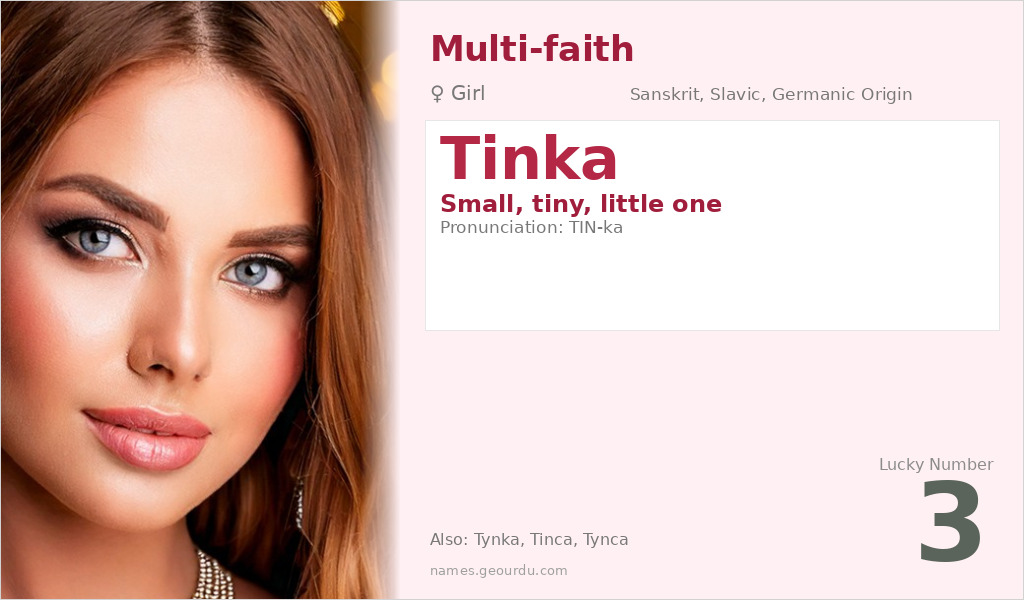 Tinka Name Meaning and Details