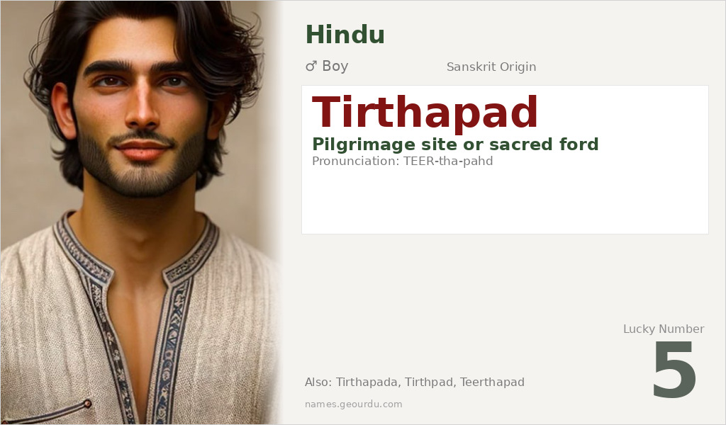Tirthapad Name Meaning and Details