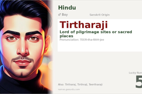 Tirtharaji Name Meaning — Sanskrit Origin, Boy Hindu Name & Details (2025)