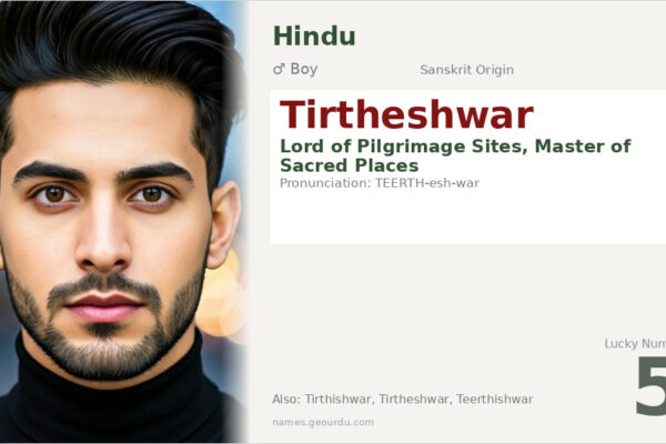 Tirtheshwar Name Meaning — Sanskrit Origin, Boy Hindu Name (2025)