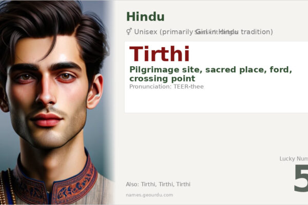 Tirthi Name Meaning — Sanskrit Origin, Gender & Details (2025)