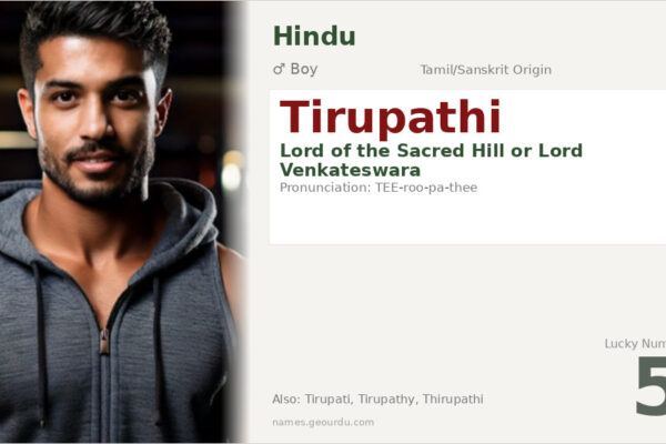 Tirupathi Name Meaning — Origin, Gender & Details (2025)