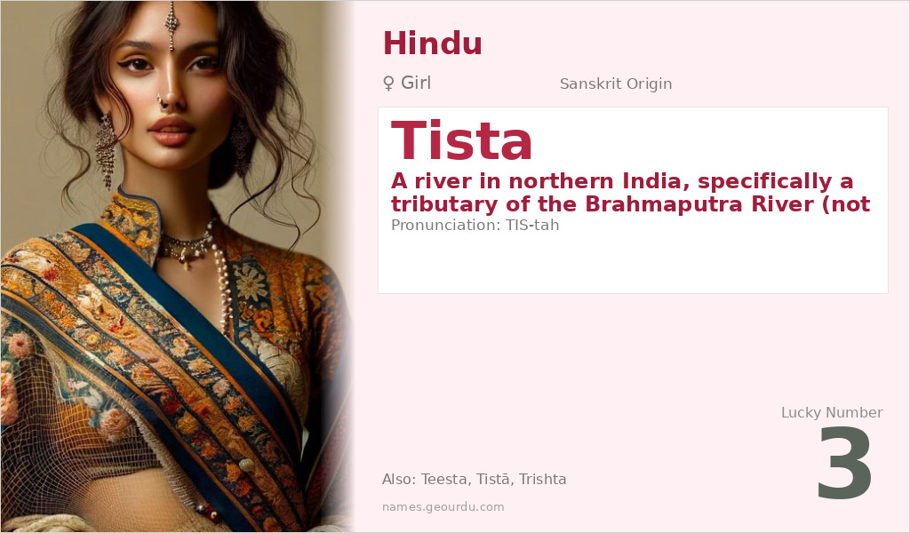 Tista Name Meaning and Details