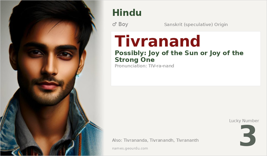 Tivranand Name Meaning and Details