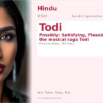 Todi Name Meaning and Details