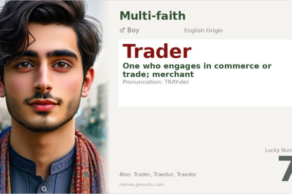 Trader Name Meaning — English Origin, Boy Name & Details (2025)