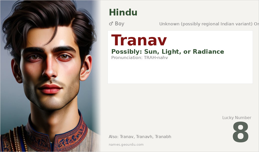 Tranav Name Meaning and Details