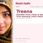 Treena Name Meaning and Details