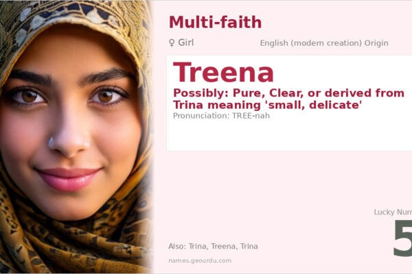 Treena Name Meaning — Origin, Gender & Details (2025)
