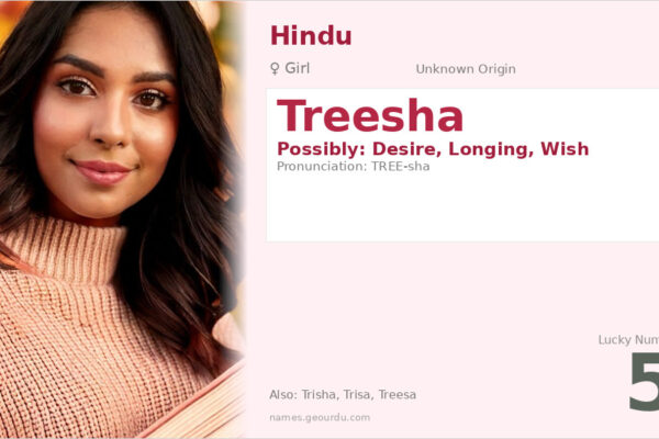 Treesha Name Meaning — Origin, Gender & Details (2025)