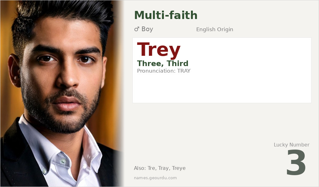 Trey Name Meaning and Details