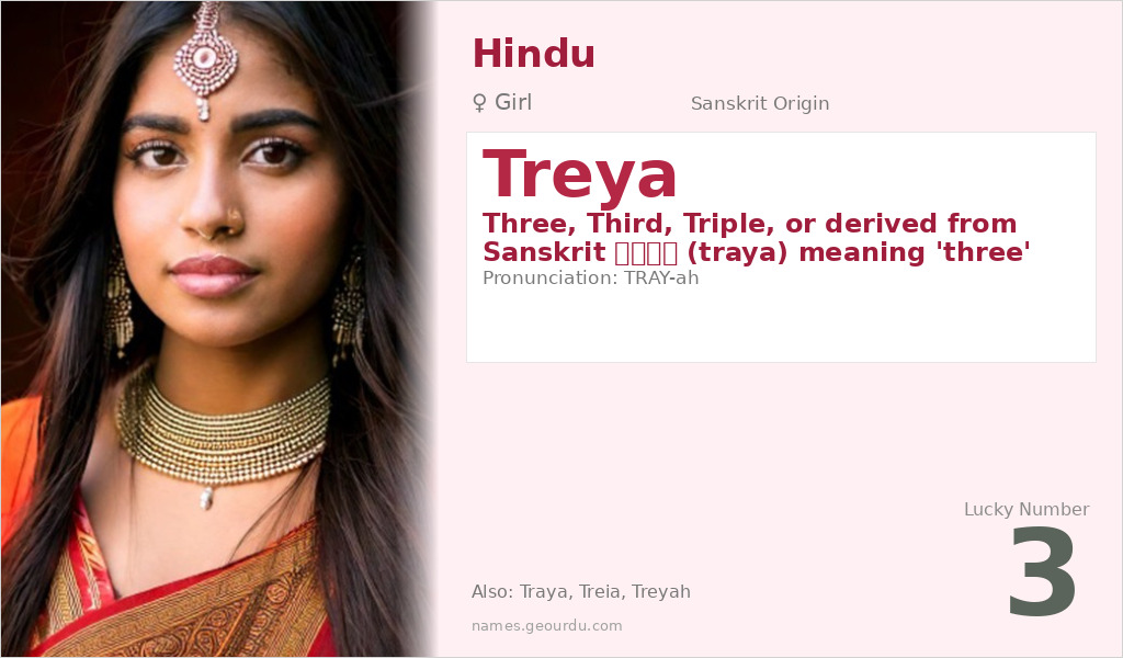 Treya Name Meaning and Details
