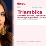 Triambika Name Meaning and Details