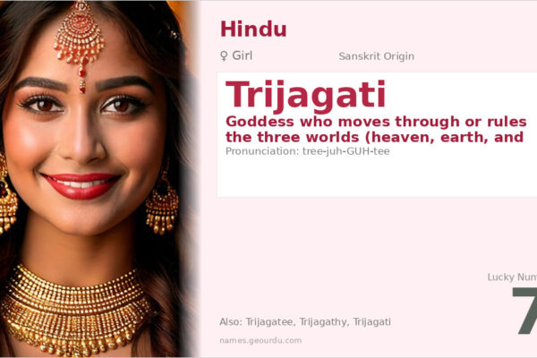 Trijagati Name Meaning — Sanskrit Origin, Goddess Parvati & Details